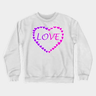 Heart Love Crewneck Sweatshirt